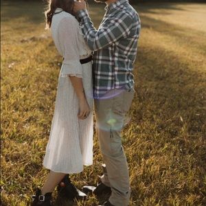 Long Sleeve Boho Prairie Dress